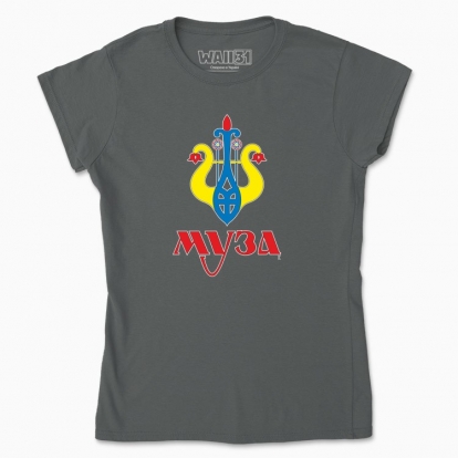 Women's t-shirt "Muse (dark background)"