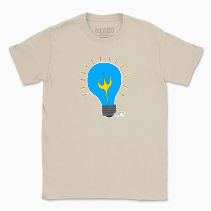 Men's t-shirt "Ukraine is light"