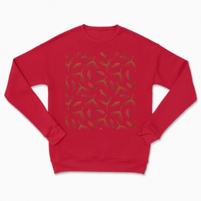 Сhildren's sweatshirt "Green maple seeds"