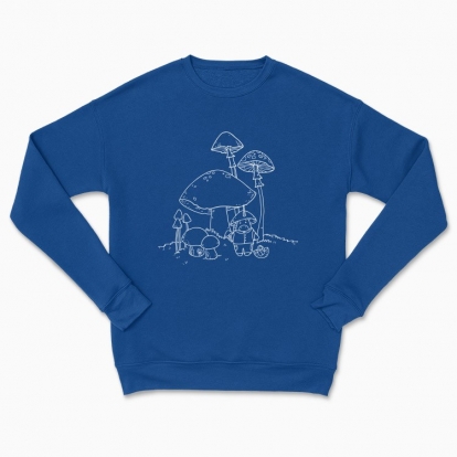 Сhildren's sweatshirt "Unicorn Wizard-Mushroomer White"