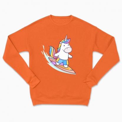 Сhildren's sweatshirt "Unicorn Surfer"