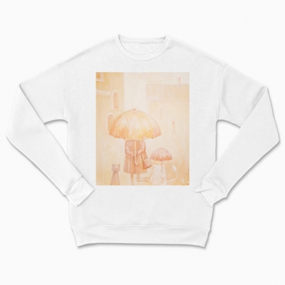 Сhildren's sweatshirt "Rain. City. Spring"