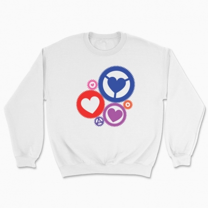 Unisex sweatshirt "We are together"