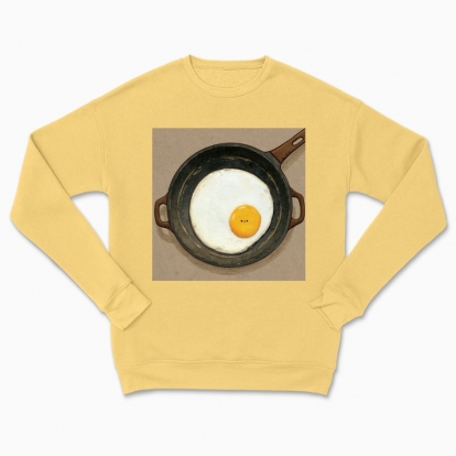Сhildren's sweatshirt "An egg in a pan"