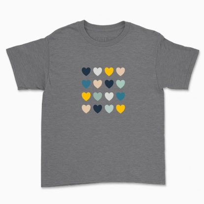 Дитяча футболка "Hearts"