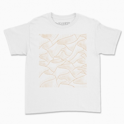 Children's t-shirt "Dune. Mountain landscape"