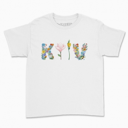 Дитяча футболка "Квітучий КИЇВ"