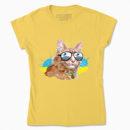 Women's t-shirt "Ukrainian cat"