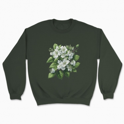 Unisex sweatshirt "Flowers / Apple blossom / Bouquet of apple blossom"