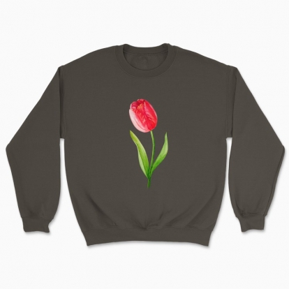 Світшот Unisex "Моя квіточка: тюльпан"