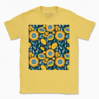 Men's t-shirt "Sunflowers field"