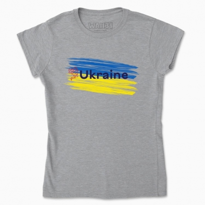 Футболка жіноча "Прапор України"