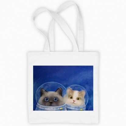 Еко сумка "Космічні котики"