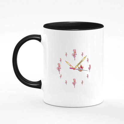 Printed mug "time for a little bavovna"