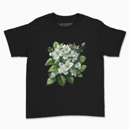 Дитяча футболка "Квіти / Яблуневий цвіт / Букет яблуневого цвіту"