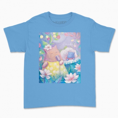 Дитяча футболка "Пухнастики. Співай!"