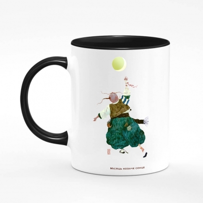 Printed mug "The moon is the Cossack's sun"