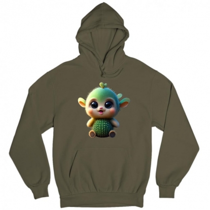 Man's hoodie "baby cactus"