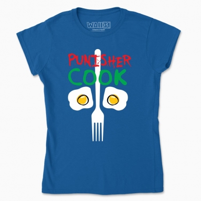 Women's t-shirt "PUNISHER COOK"
