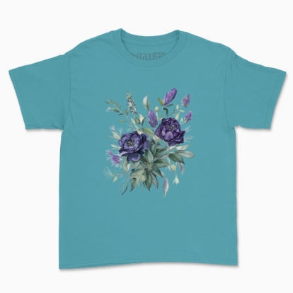 Children's t-shirt "A bouquet of wild flowers"