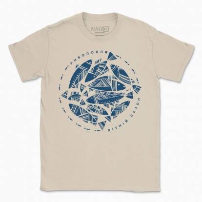 Men's t-shirt "Fishing, summer season"