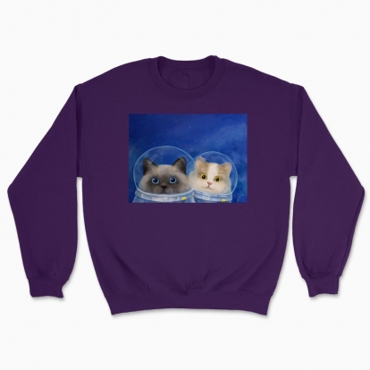 Unisex sweatshirt "Cosmic cats"