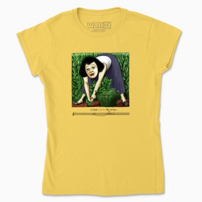 Women's t-shirt "Edith Piaf"
