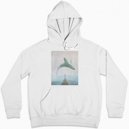 Women hoodie "The Whale"