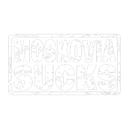 Чоловічий лонгслів "moskovia sucks"