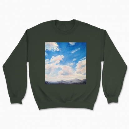 Unisex sweatshirt "Spring sky"