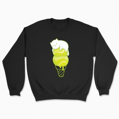 Unisex sweatshirt "Tennis ice cream!"