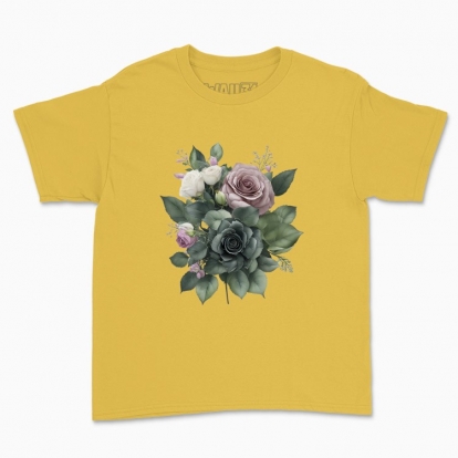 Дитяча футболка "Букет розкішних троянд"