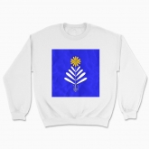 Unisex sweatshirt "Flower of freedom"