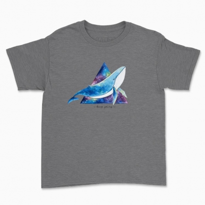 Children's t-shirt "The Whale . Keep going"