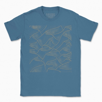Men's t-shirt "Dune. Mountain landscape"