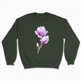 Unisex sweatshirt "Gentle magnolia"