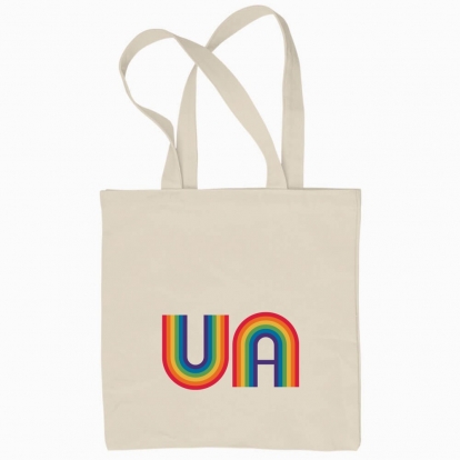 Еко сумка "UA райдуга ЛГБТ"