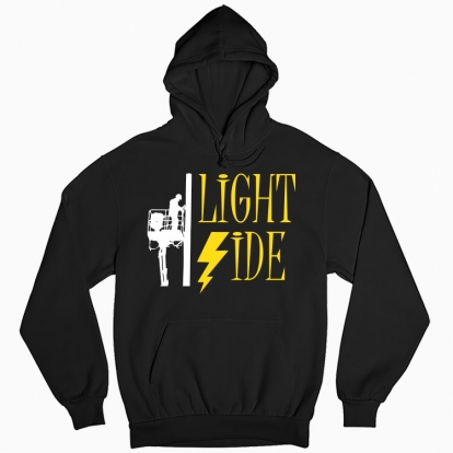 Man's hoodie "Light Side"
