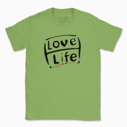 Men's t-shirt "I love life"