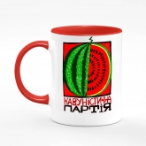 Printed mug "Watermelon party"