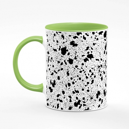 Printed mug "Quail spots"