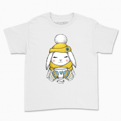 Children's t-shirt "Sunny Winter Bunny"