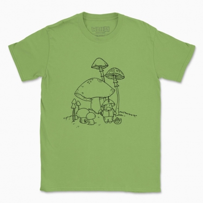 Men's t-shirt "Unicorn Wizard-Mushroomer"