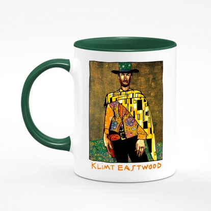 Чашка з принтом "Klimt Eastwood"