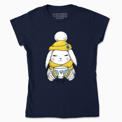 Women's t-shirt "Sunny Winter Bunny"