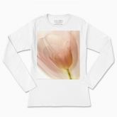 Women's long-sleeved t-shirt "You are A Flower"