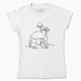 Women's t-shirt "Unicorn Wizard-Mushroomer"