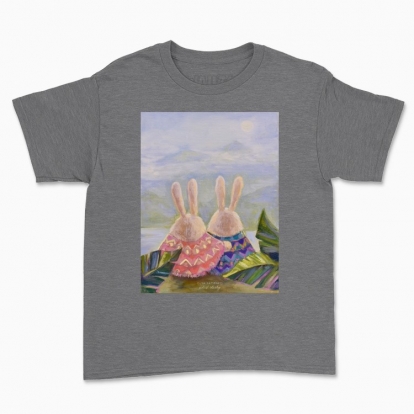 Дитяча футболка "Кролики. Найкращі друзі"